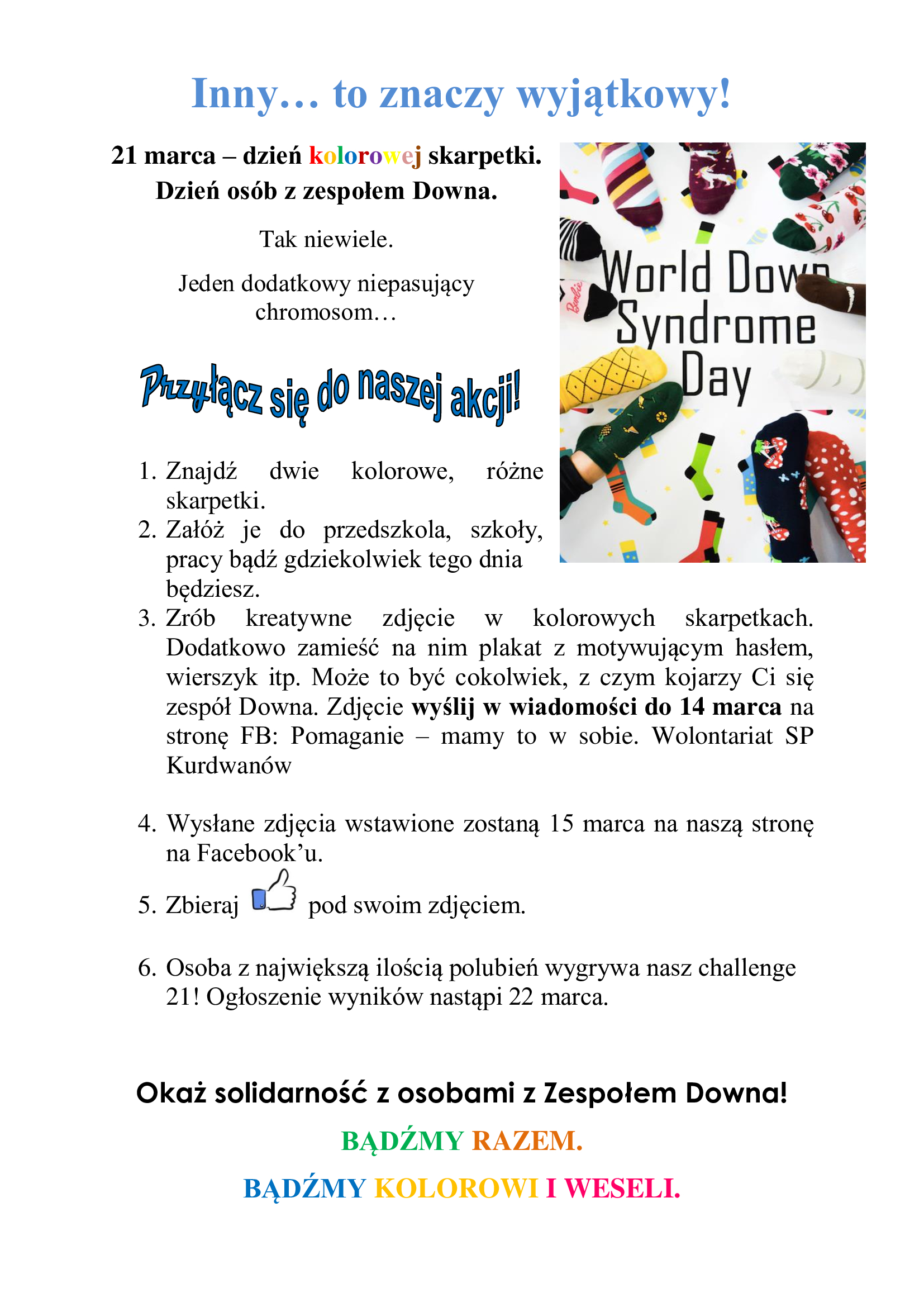 Dzień Zespołu Downa