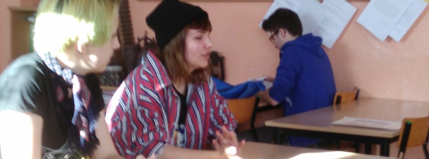 Odwiedziny absolwentki naszej szkoły – Weroniki Wrocławskiej. -2019